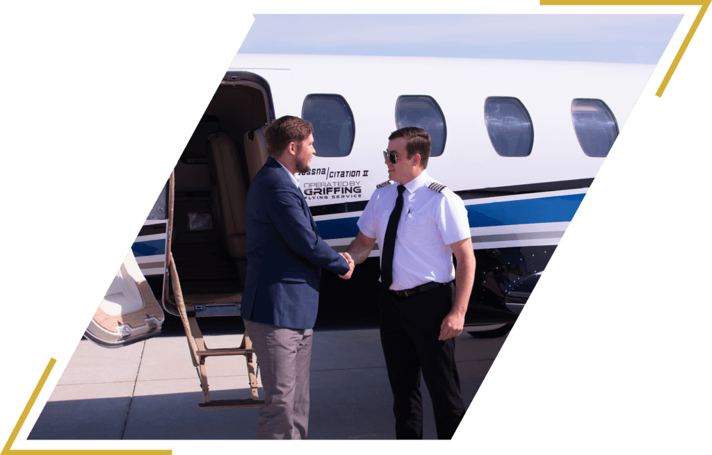 Griffing flying service exemplifies the expertise, reliability, savings & simplicity aircraft owners have come to expect in a management program