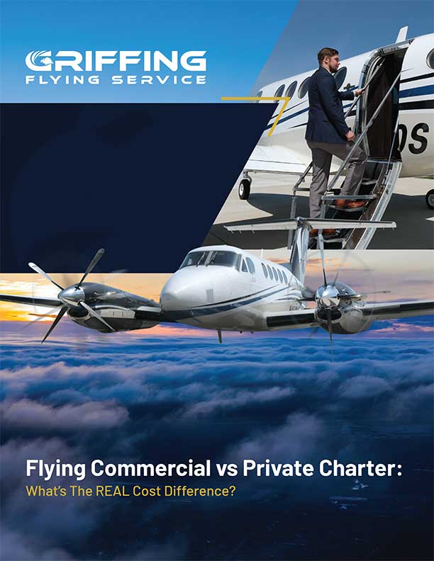 Download the Flying Commercial vs Private Charter brochure.